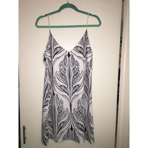 Flowered Dress, Spaghetti Straps